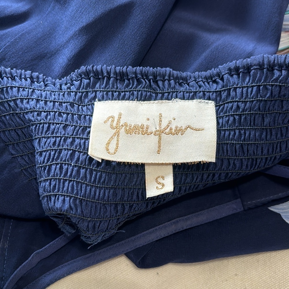 Yumi Kim Silk Floral Mini Dress Size Small - Picture 6 of 8